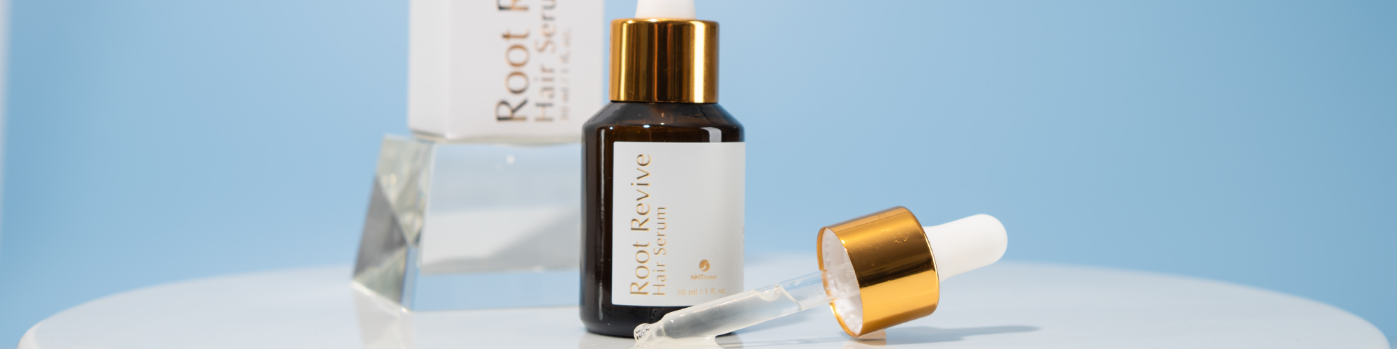 Root Revive Hair Care — Root Revive Hair Care — Root Revive serum application by NHT Global